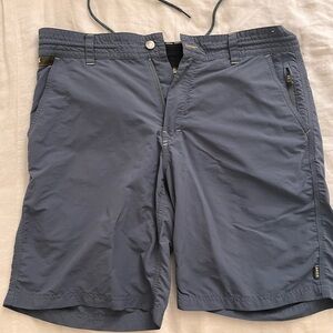 Howler Brothers Hybrid Shorts - Petrol Blue - size 35 - 9.5 inch inseam - Used